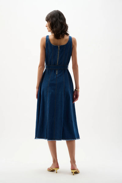 JOSEPH RIBKOFF 262901 DENIM DRESS