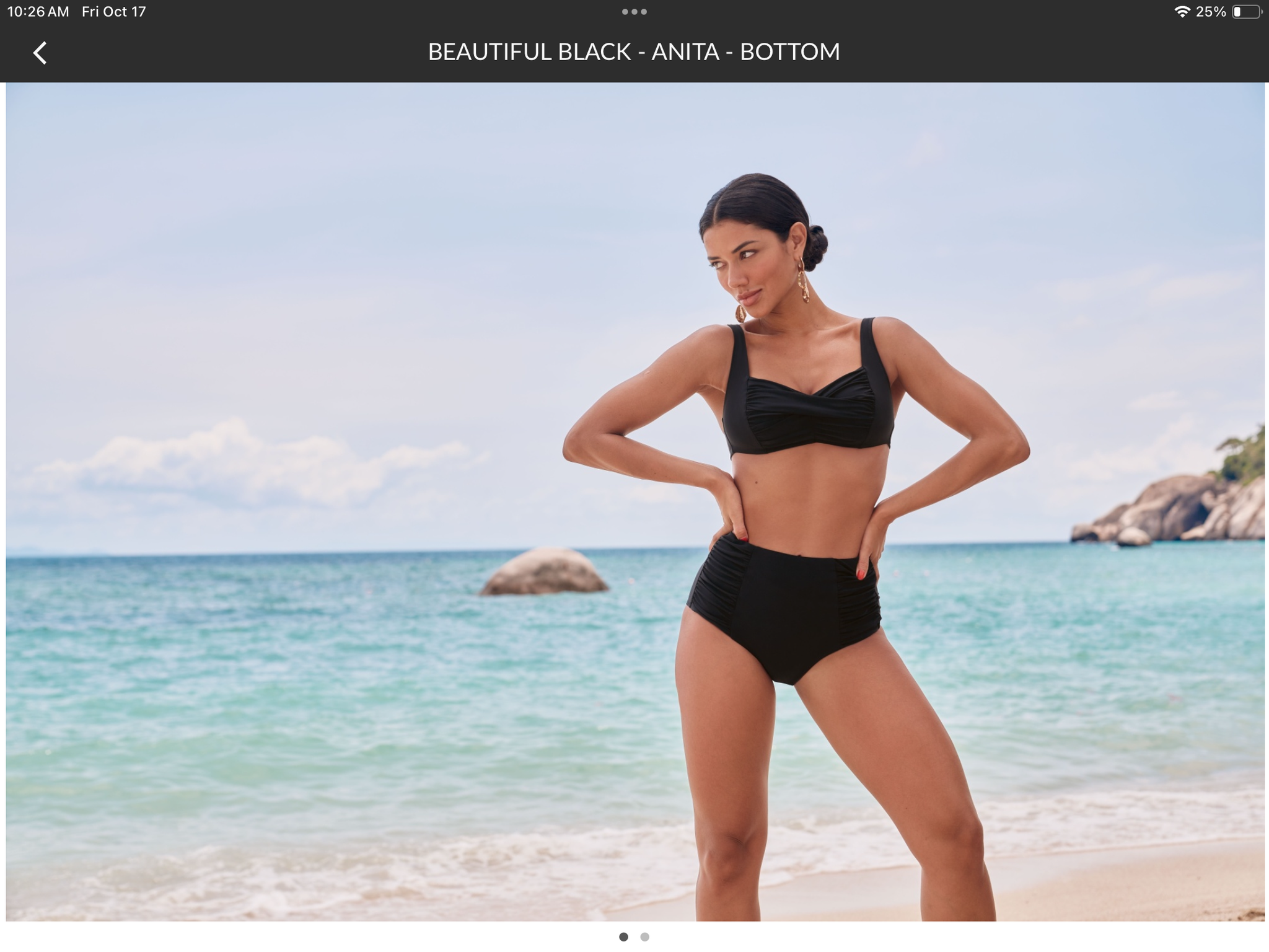 ANITA 8403 BLACK BOTTOM