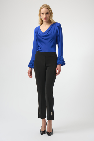 Joseph Ribkoff 254045 Silky Knit Straight Pull-On Pants