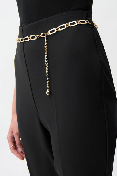 JOSEPH RIBKOFF 251059 PANT BLACK & NAVY