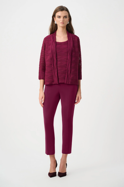 Joseph Ribkoff 263755 Signature | Sparkle Cascade 2 piece Jacket With Cami