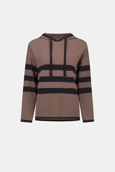 JOSEPH RIBKOFF 263626 HOODED TOP