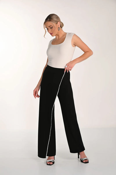FRANK LYMAN 268001 WIDE LEG EVENING PANT