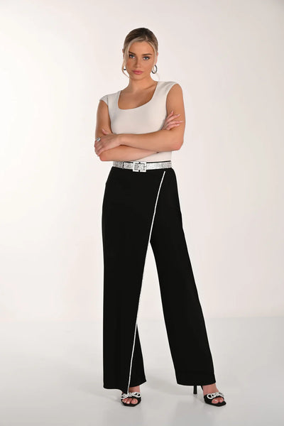 FRANK LYMAN 268001 WIDE LEG EVENING PANT