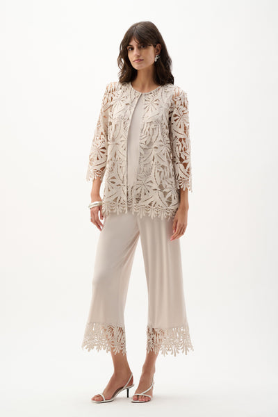 Joseph Ribkoff 262096 Guipure Lace Straight Cover-Up