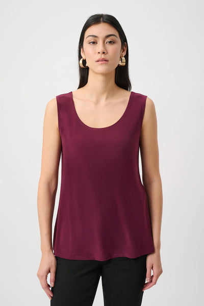 JOSEPH RIBKOFF 251970S26 Silky Knit Scoop Neck Camisole- 2 COLOURS