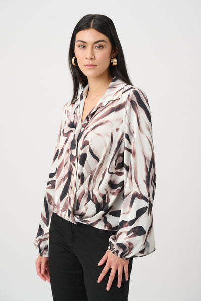 JOSEPH RIBKOFF 263057 BLOUSE