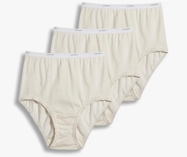 JOCKEY 7623 CLASSIC COTTON 3 PACK BRIEF