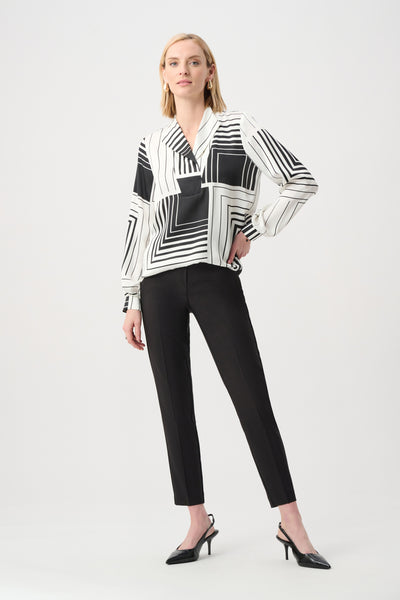 Joseph Ribkoff 263001 Lux Twill Slim Fit Pull-On Pants