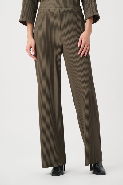 Joseph Ribkoff 254006 Pleated Scuba Crepe Wide-Leg Pants