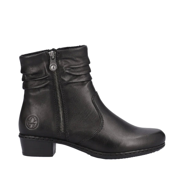 RIEKER Y0756 LEATHER BOOT