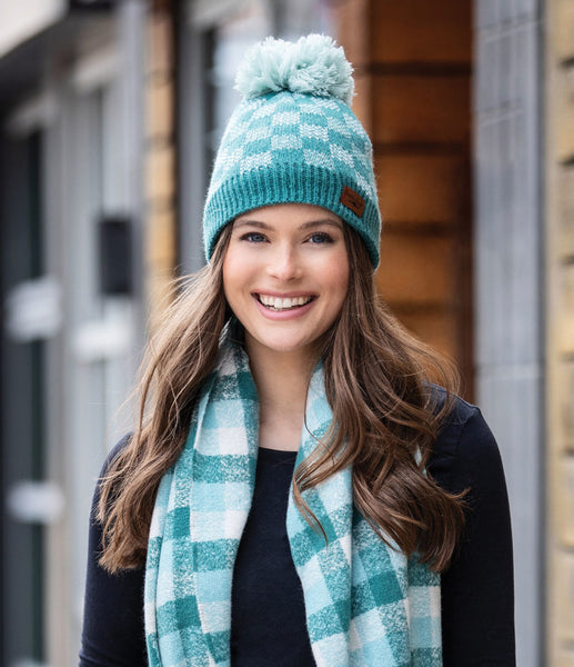 BRITT'S KNITS  BKSWH SWEATER WEATHER COLLECTION POM HAT 4 COLOURS