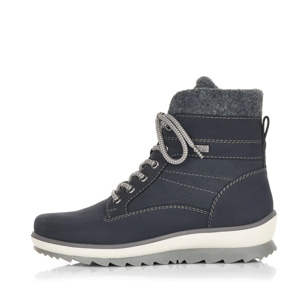 Remonte R8477 Boot in Blue