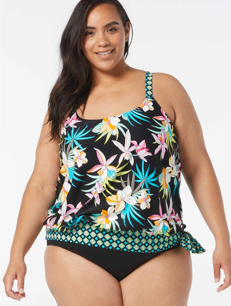 BEACH HOUSE HW3A012 PLUS SIZE TANKINI TOP