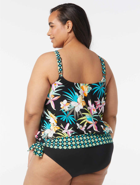 BEACH HOUSE HW3A012 PLUS SIZE TANKINI TOP