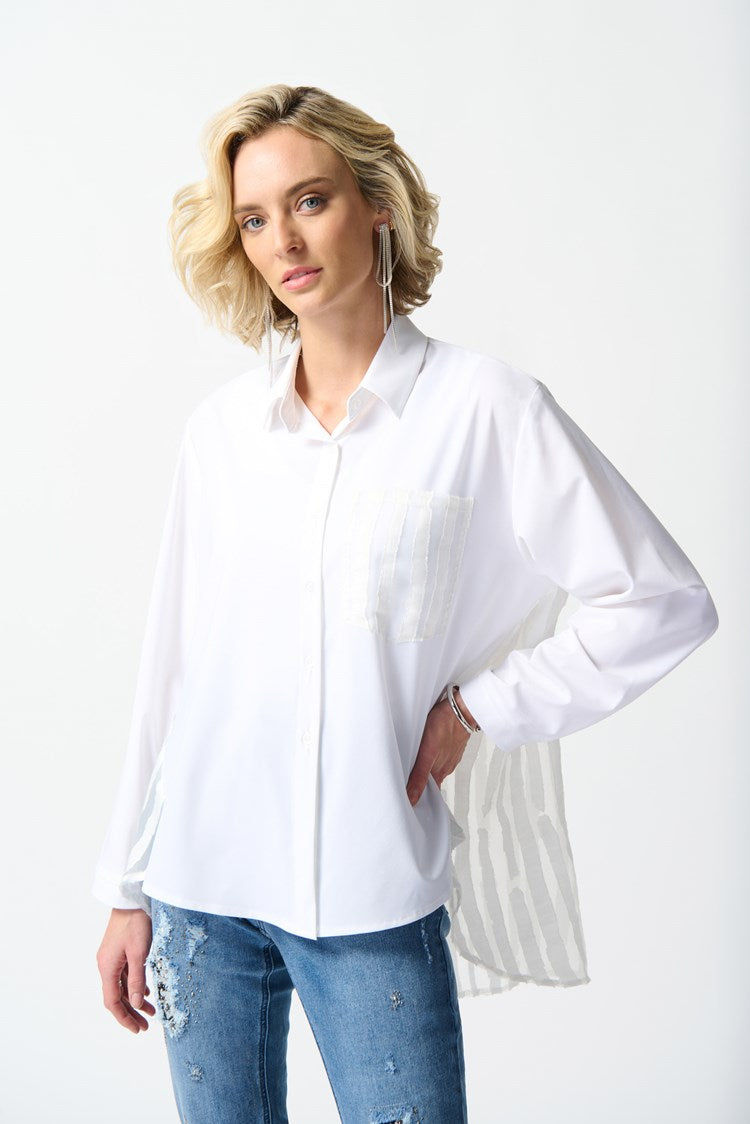 JOSEPH RIBKOFF 242091 BLOUSE