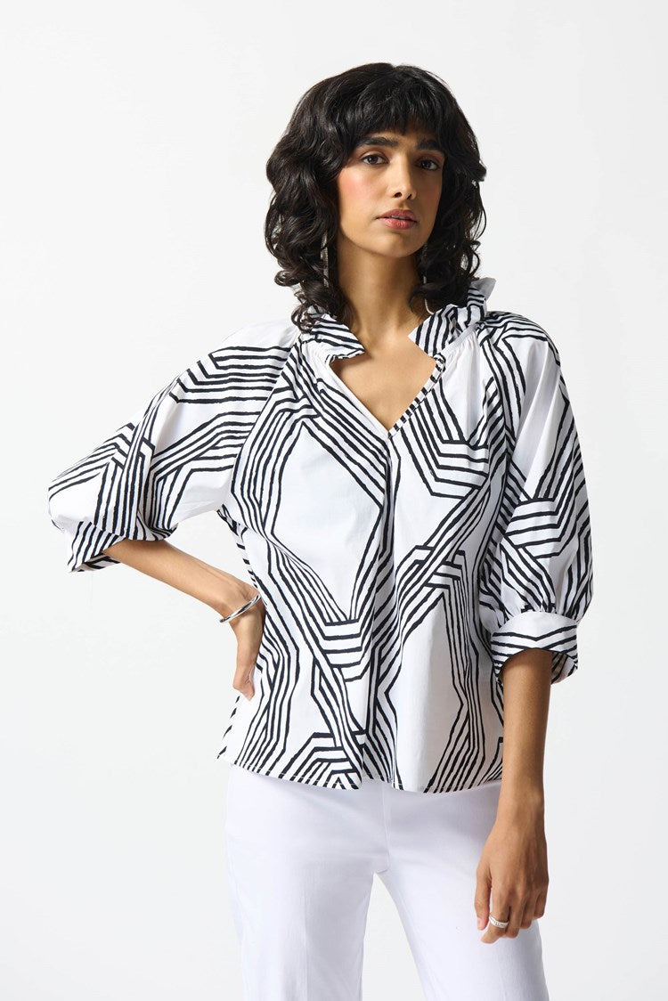 JOSEPH RIBKOFF 242126 BLOUSE