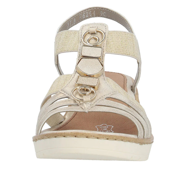 REMONTE R6264 SANDAL GOLD