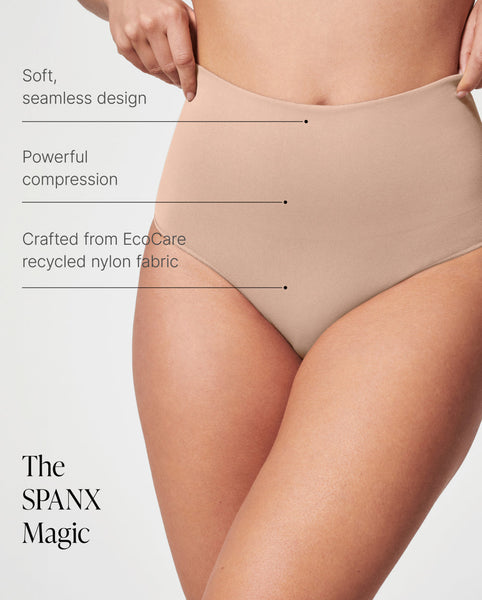 SPANX 40047R  EcoCare Seamless Power Sculpting Brief- 2 COLOURS