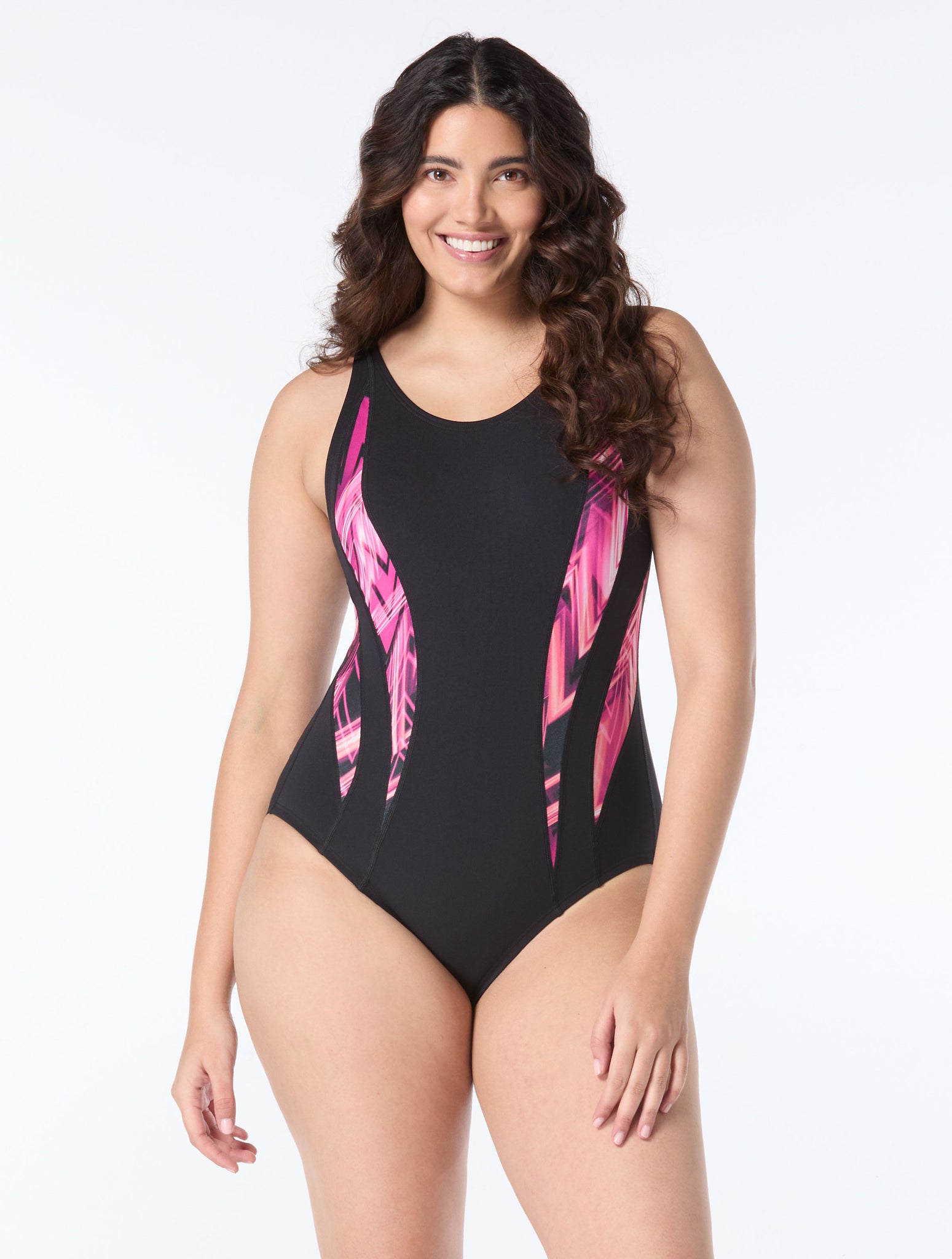 GABAR G4X405P SCOOP NECK ONE PIECE SWIMSUIT