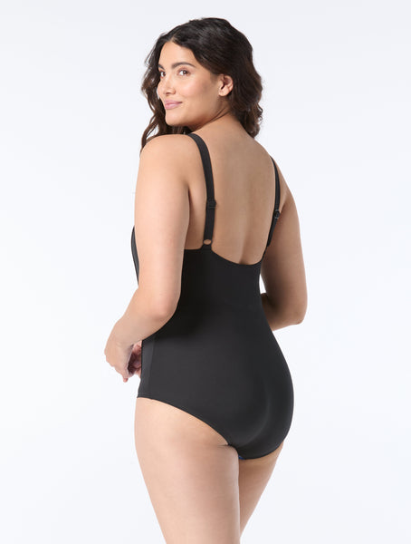 GABAR G5P407 SCOOP NECK ONE-PIECE SWIMSUIT