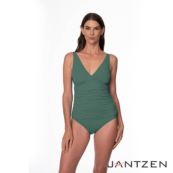 JANTZEN JZ25001T AMBER V-NECK TANKINI- 2 COLOURS