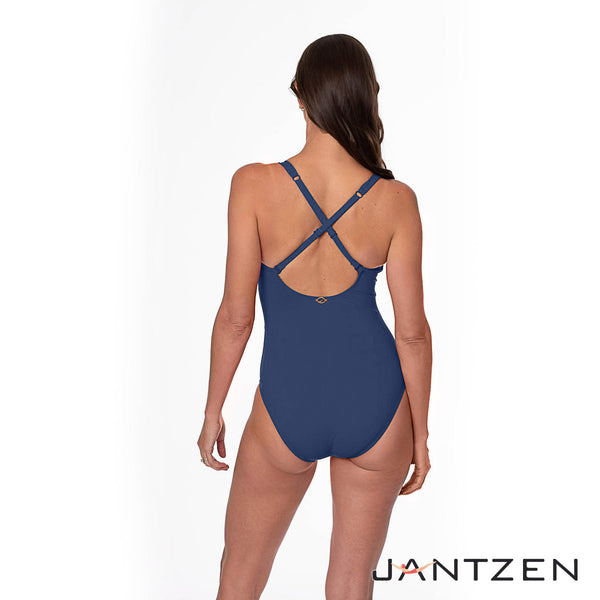JANTZEN JZ26009M GINA SURPLICE ONE-PIECE