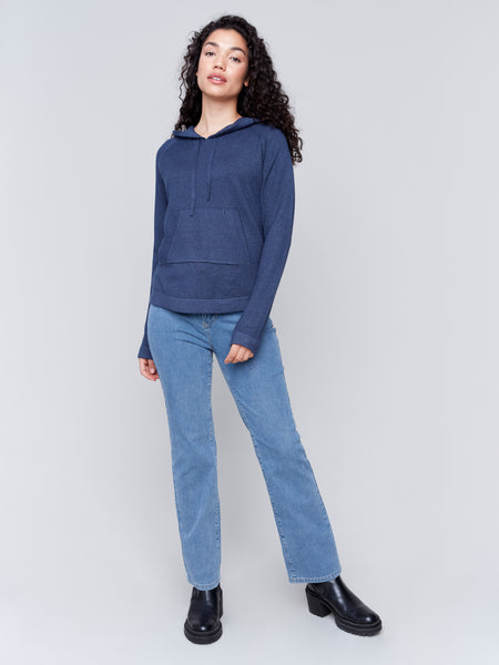 CHARLIE B C2733 PLUSHY KNIT SWEATER