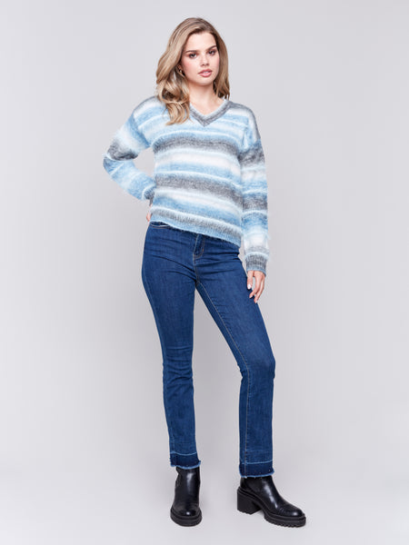 CHARLIE B C2758 KNIT SWEATER