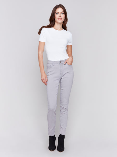 CHARLIE B C5370RR SOFT SKINNY LEG PANT