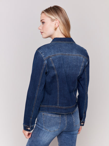 CHARLIE B C6302S STRETCH DENIM JACKET