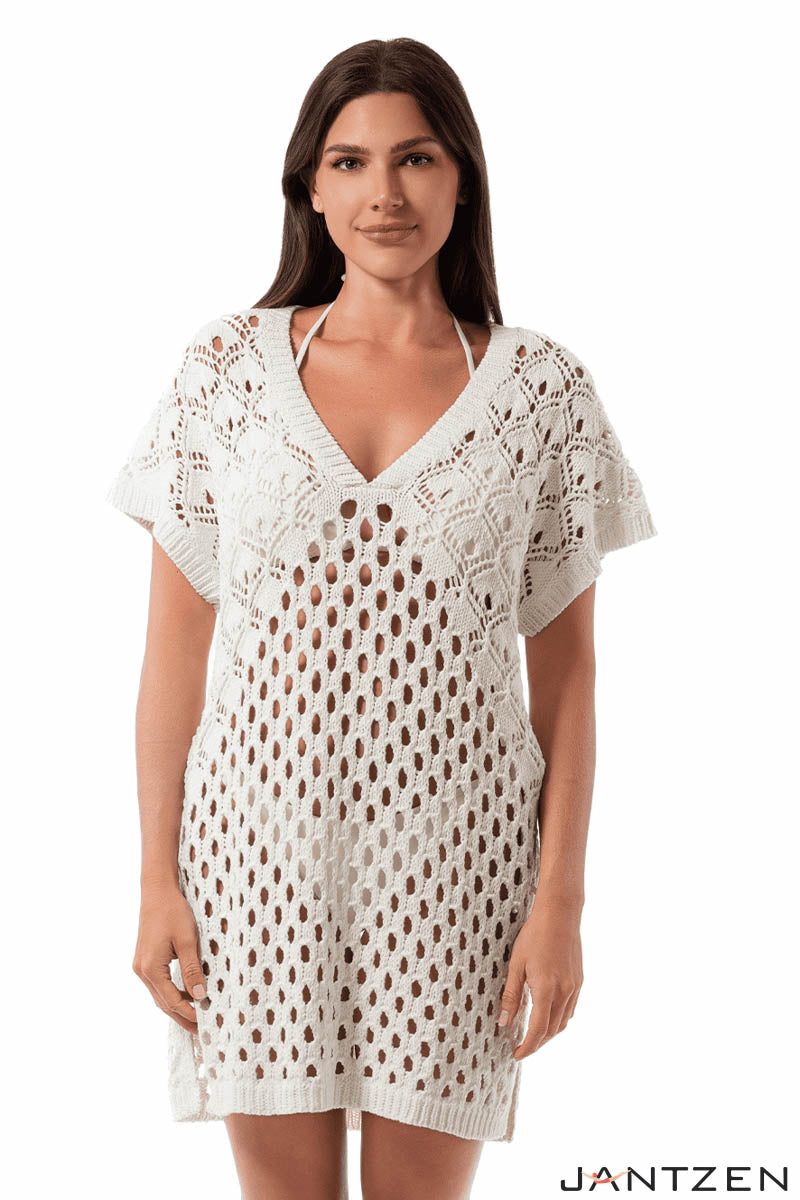 JANTZEN JZ25056C EDA KNITTED TUNIC-2 COLOURS