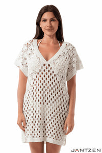 JANTZEN JZ25056C EDA KNITTED TUNIC-2 COLOURS
