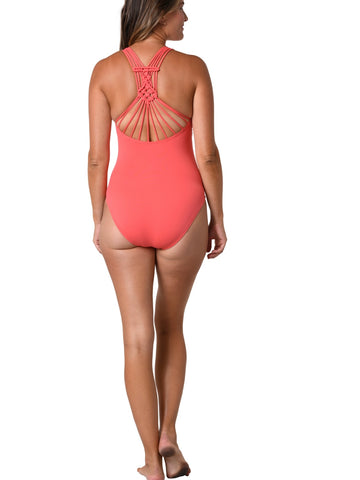 JANTZEN JZ21016M MACRAME ONE PIECE