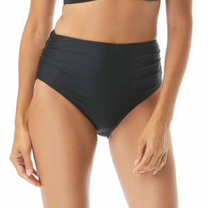 COCO REEF U95208 IMPULSE ROLLOVER BIKINI BOTTOM BLACK & GREEN